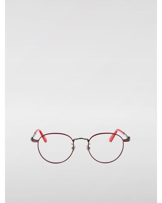 Moncler White Optical Frames