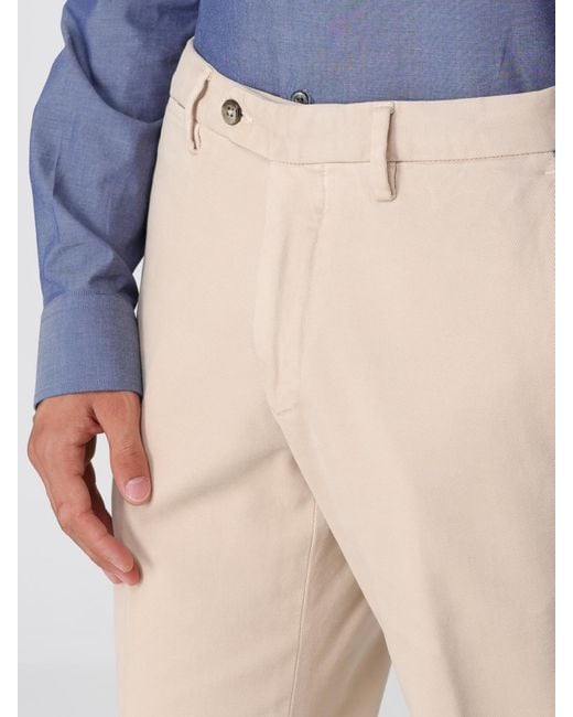 Luigi Bianchi Blue Trousers for men