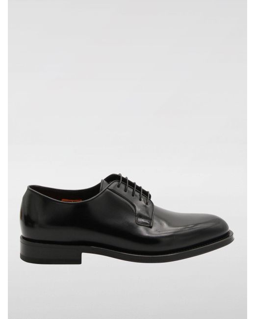 Chaussures Santoni pour homme en coloris Black