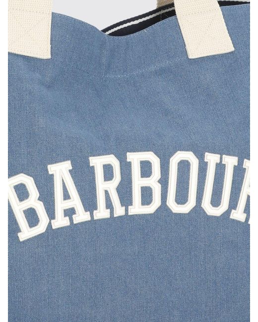 Barbour Blue Emily Bag