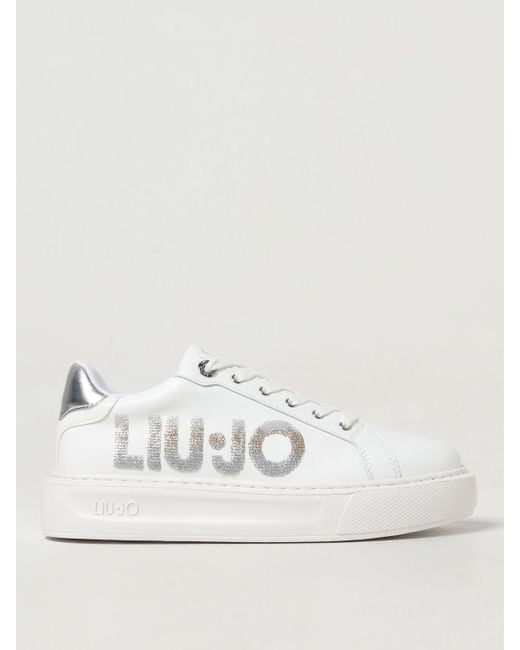Sneakers in pelle di Liu Jo in White