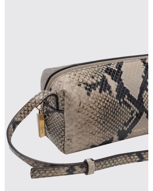 Khaite Gray Shoulder Bag