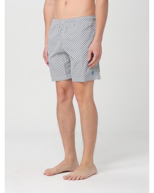 McQueen Gray Swimsuit for men