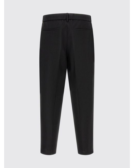 Jil Sander Blue Slim Fit Tailored Wool And Mohair Trousers for men