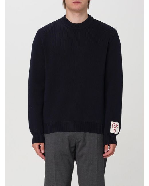 Golden Goose Deluxe Brand Blue Sweater for men
