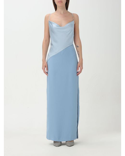 Karl Lagerfeld Blue Maxi Dress