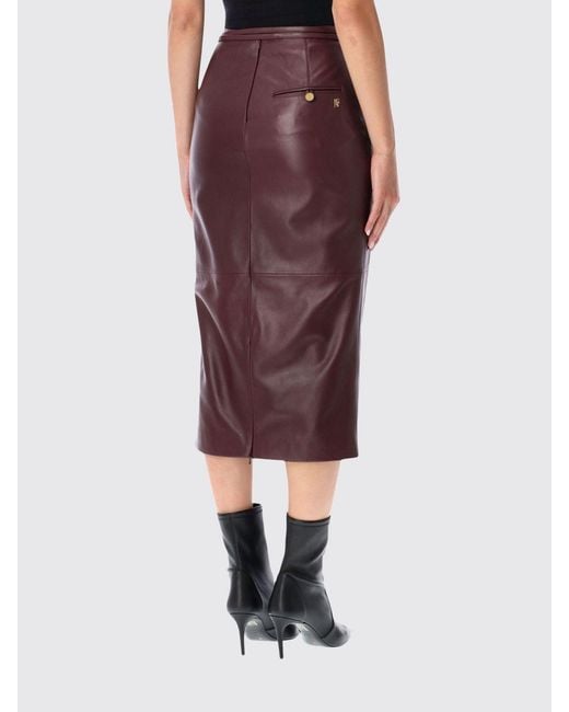 Alberta Ferretti Purple Skirt