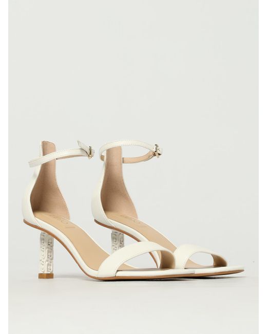 Liu Jo Natural Heeled Sandals