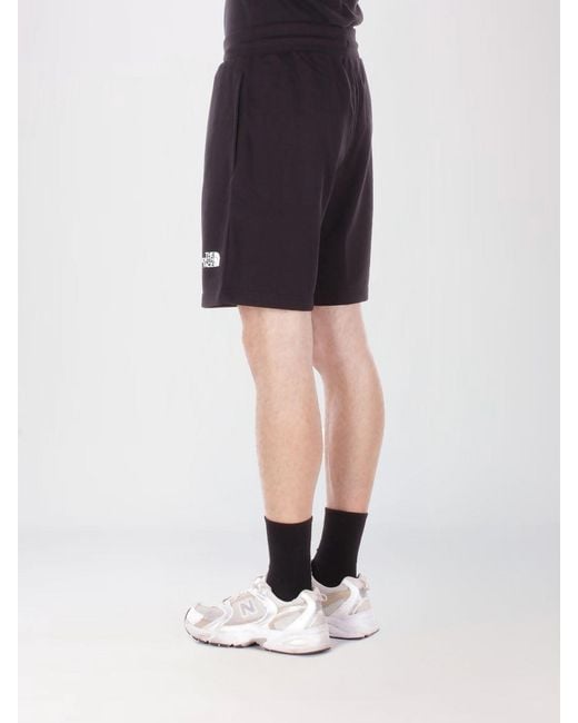 The North Face Blue Jersey Jogging Shorts for men