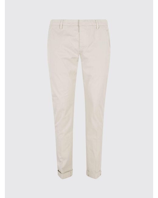 Dondup Multicolor Stretch Cotton Chino Trousers for men