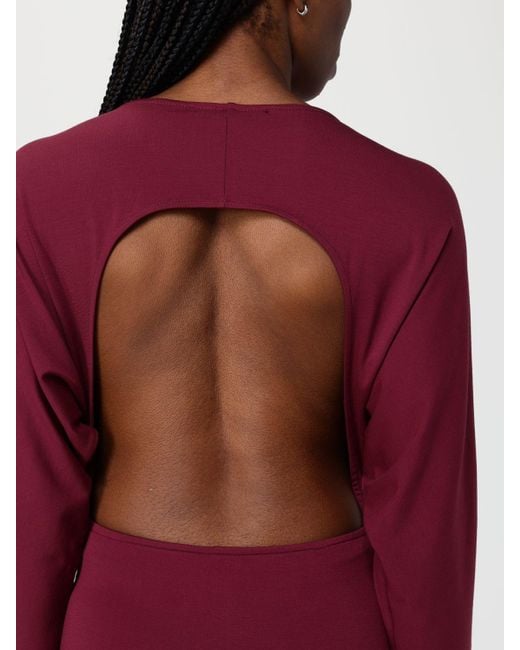 Vestido Mujer Mar De Margaritas de color Red