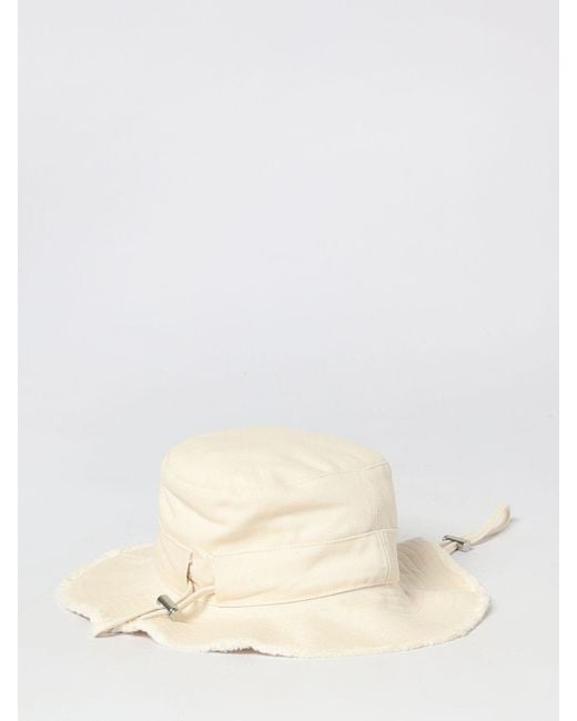 Cappello Le Bob Artichaut di Jacquemus in Natural da Uomo
