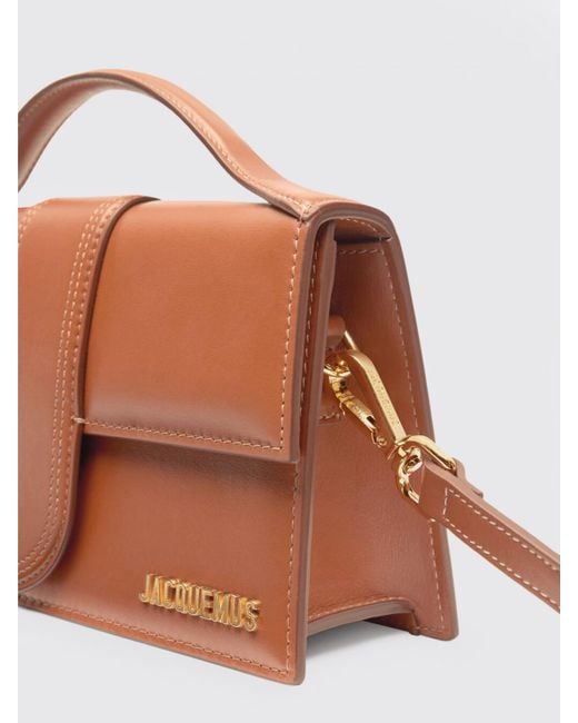 Jacquemus Brown Le Grand Bambino Leather Bag