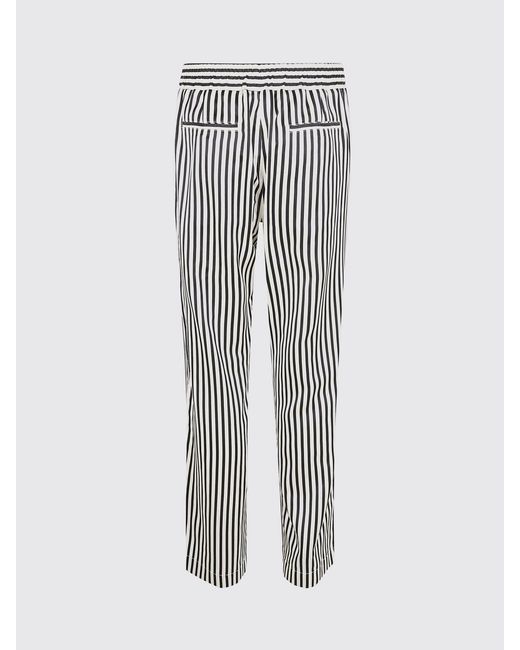 Tom Ford Black Striped Silk Wide Leg Trousers for men