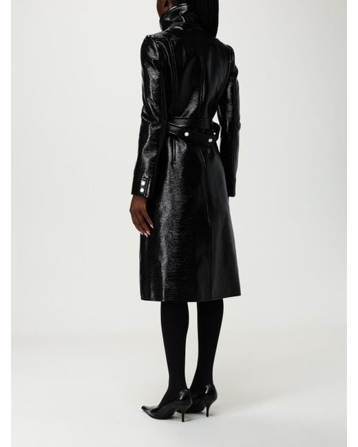Courreges Black Mantel Damen