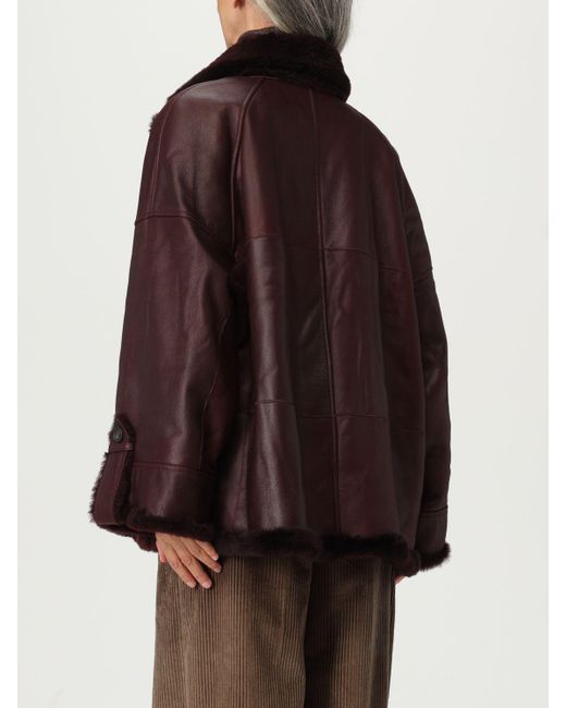 Brunello Cucinelli Brown Fur Coats
