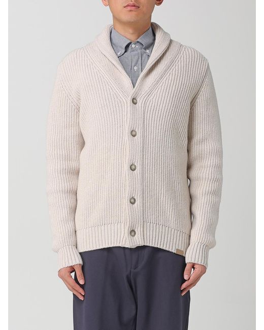 Fay Natural Cardigan for men