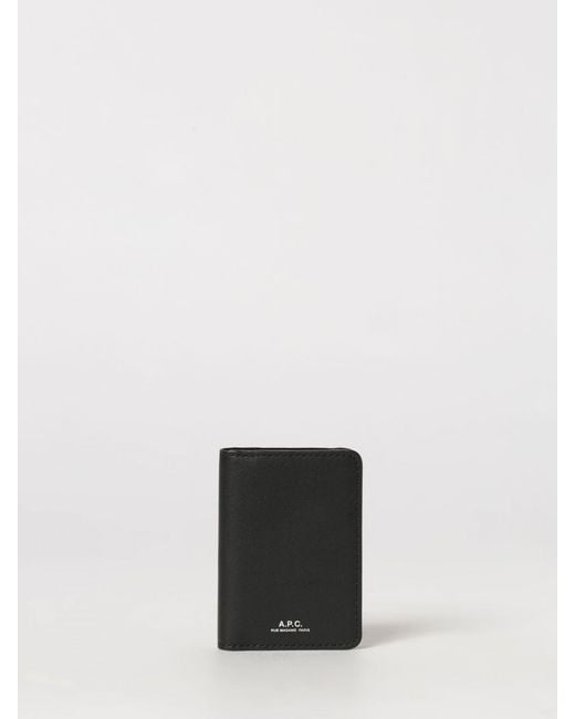 A.P.C. White Wallet for men