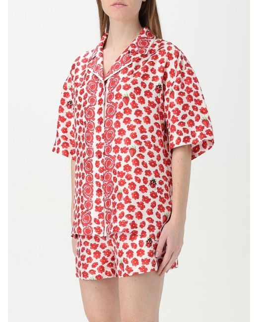 Versace Red Shirt
