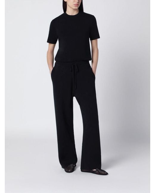 Entire studios Black Knit Trousers