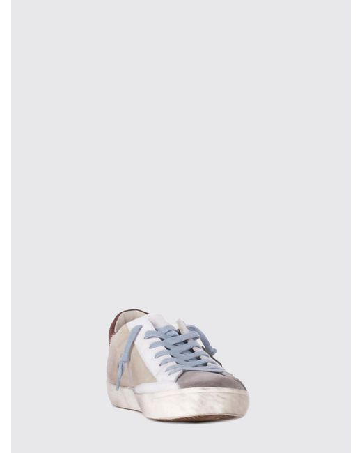 Philippe Model Natural Prsx Leather Sneakers for men