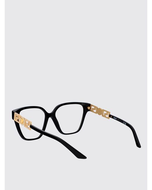 Versace Black 0Ve3358B Acetate Eyeglasses