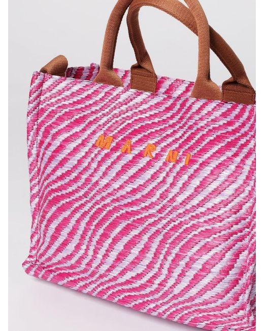 Marni Pink Shoulder Bag