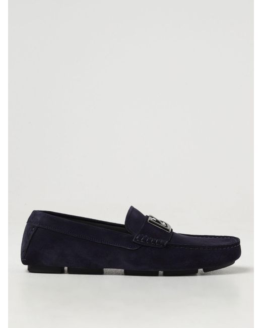Dolce & Gabbana Blue Loafers for men