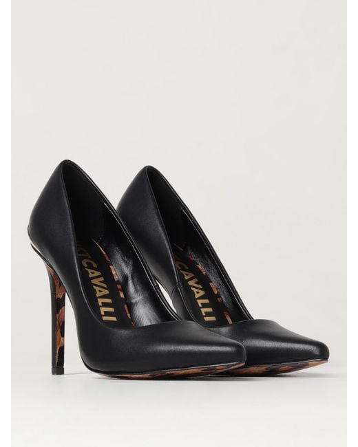 Just Cavalli Black High Heel Shoes