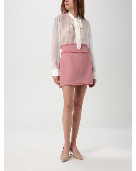 Dolce & Gabbana Pink Hemdbluse Damen