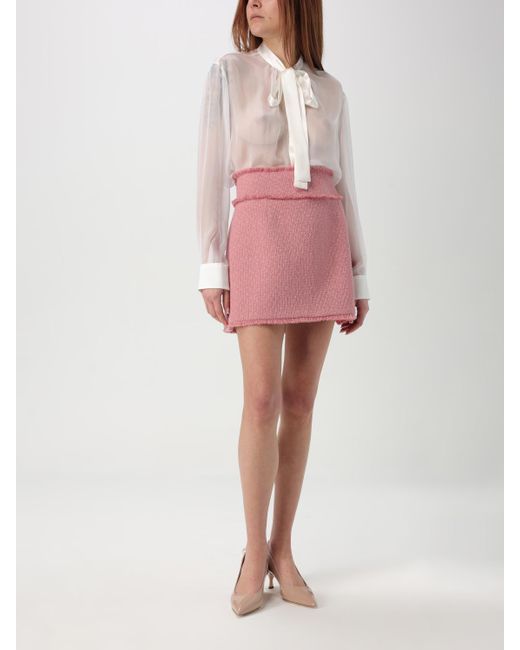 Dolce & Gabbana Pink Dolce &Amp Gabbana Silk Shirt