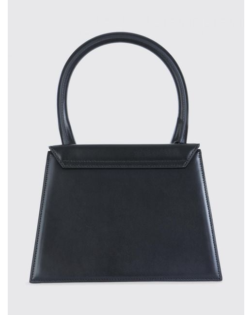 Jacquemus Blue Le Grand Chiquito Moyen Leather Bag
