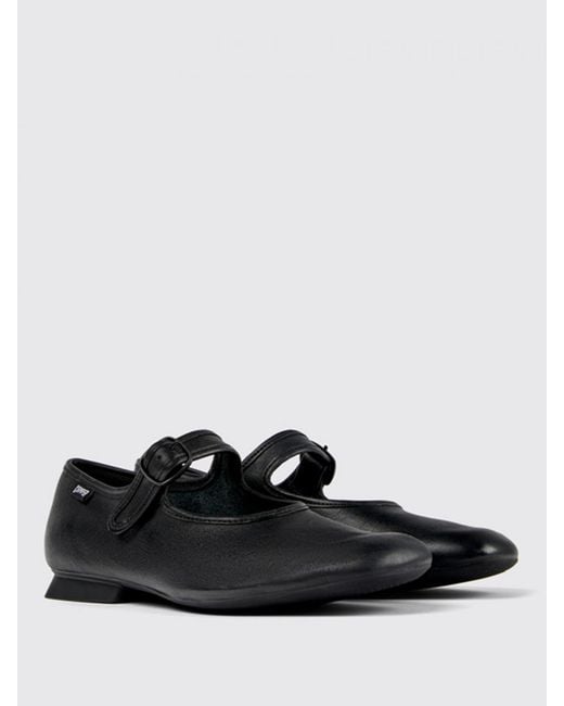 Camper Black Ballet Pumps
