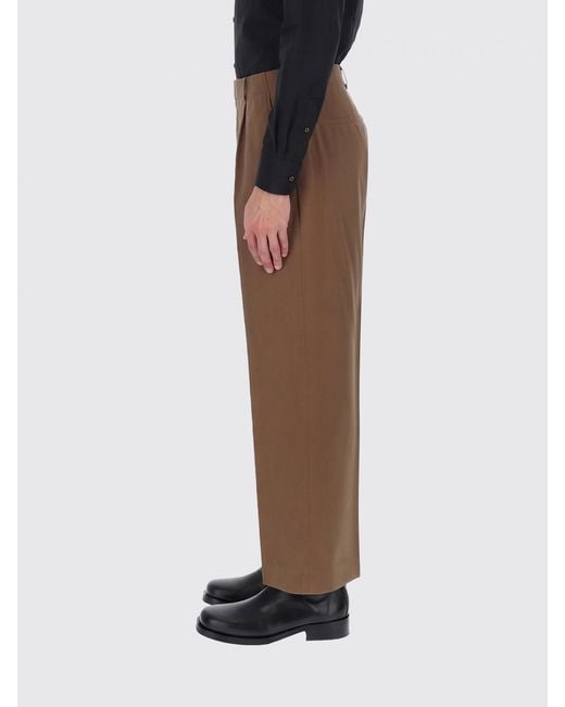 Our Legacy Brown Wool Straight Trousers for men