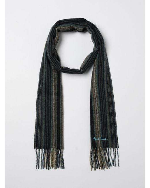 Sciarpa di Paul Smith in Black da Uomo