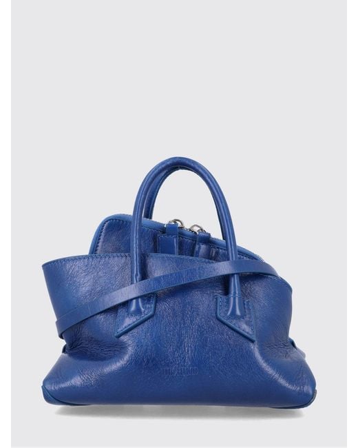 The Attico Blue La Passeggiata Leather Bag