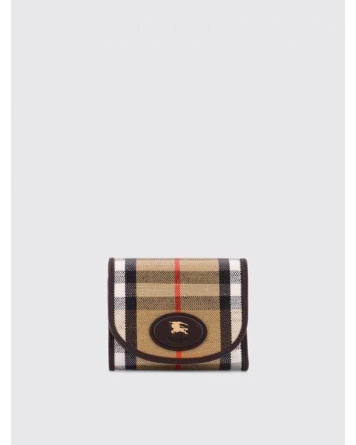 Burberry White Wallet