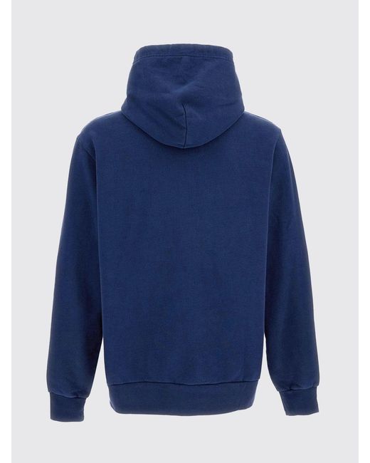 Polo Ralph Lauren Blue Cotton Hoodie With Pony Logo for men