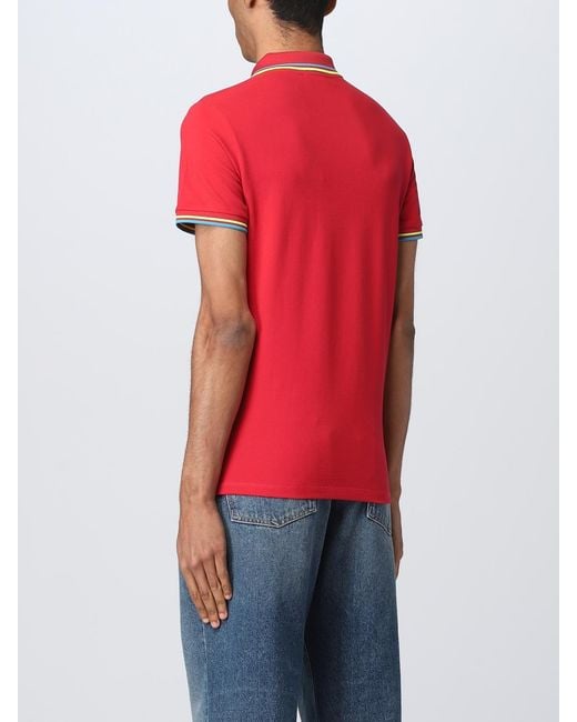 Peuterey Red Polo Shirt for men
