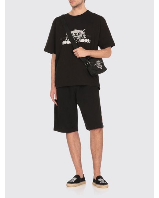KENZO Black T-Shirt for men