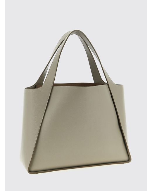 Stella McCartney Natural Grained Faux Leather Bag
