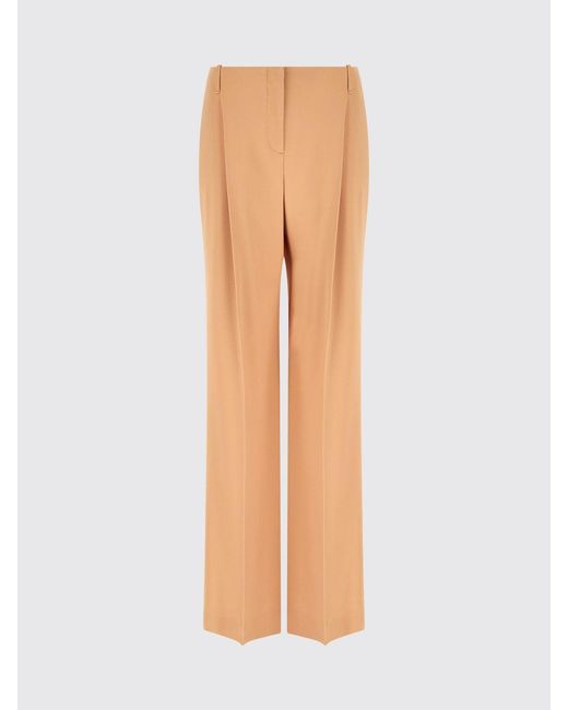 Ermanno Scervino White Satin Palazzo Trousers