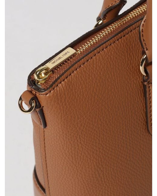 Michael Kors Brown Murphy Grained Leather Bag