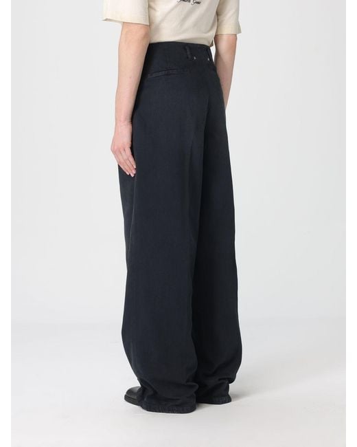 Golden Goose Deluxe Brand Blue Wide-Leg Cotton Denim Jeans