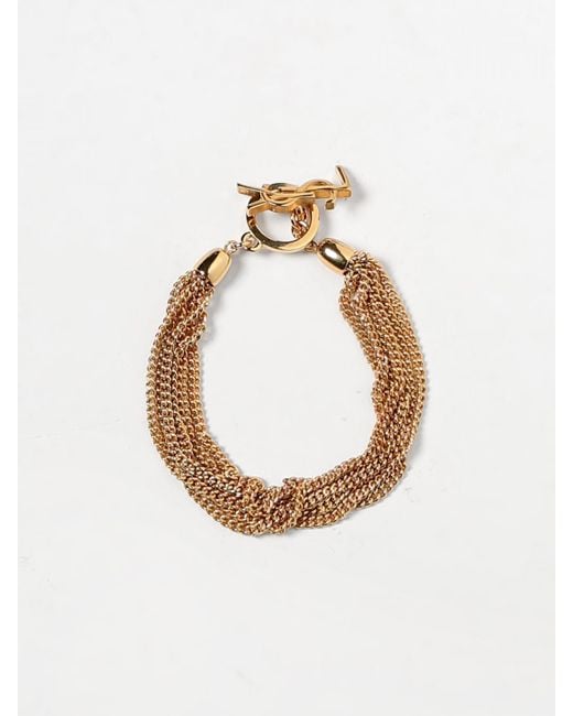 Bracciale di Saint Laurent in Metallic