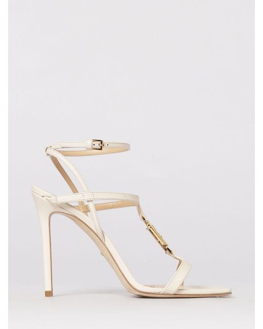 Elisabetta Franchi Natural Leather Sandal