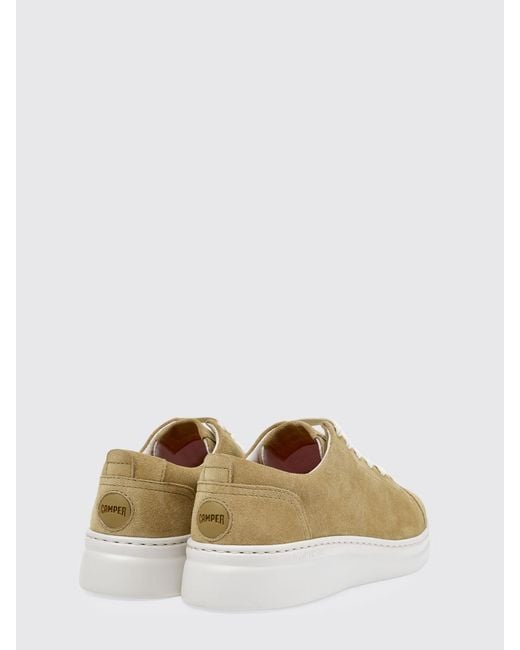 Camper Brown Runner Up Suede Sneakers