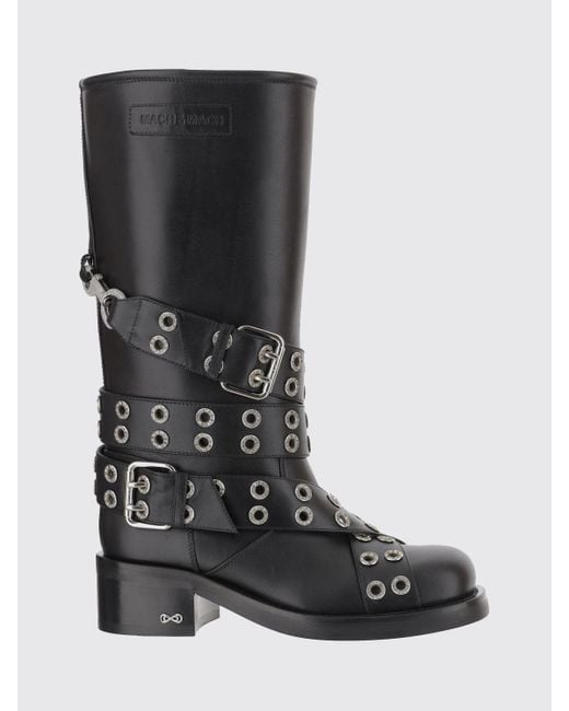Mach & Mach Black Boots