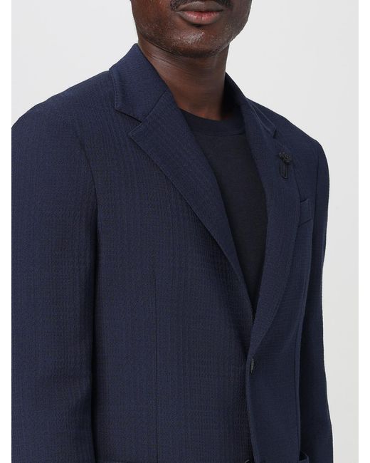Lardini Blue Blazer for men