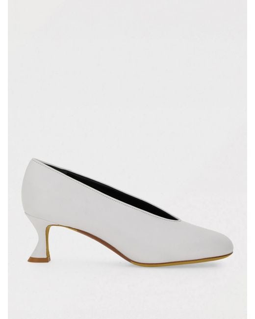 Moschino Couture Natural Court Shoes